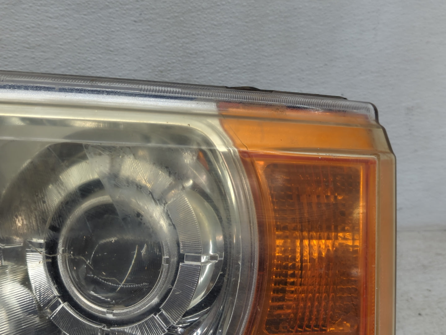 2005-2009 Land Rover Lr3 Driver Left Oem Head Light Headlight Lamp Black - Oemusedautoparts1.com