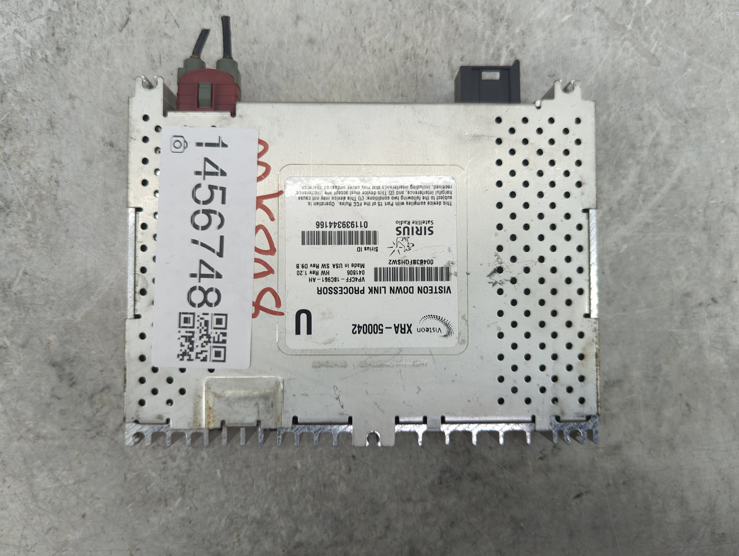 2006-2006 Land Rover Range Rover Tuner Satellite Receiver - Oemusedautoparts1.com