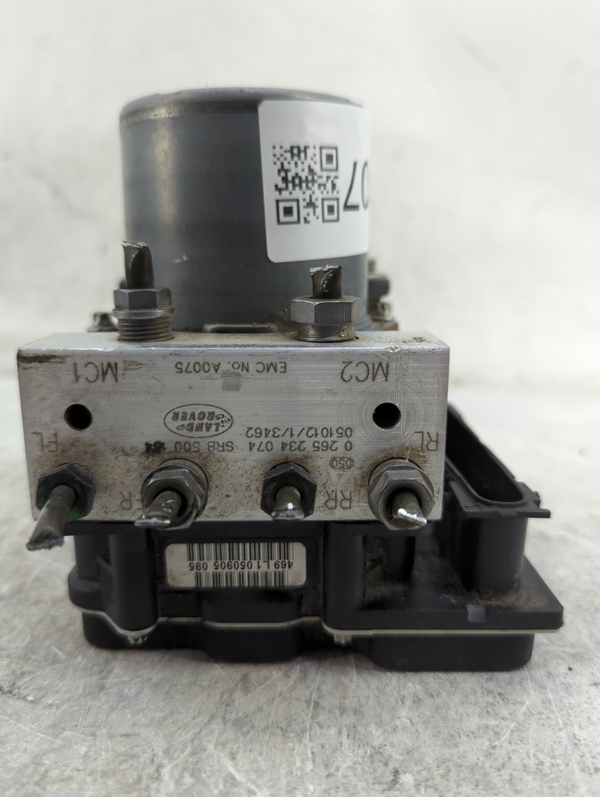 2006 Land Rover Range Rover Anti-Lock Brake ABS Pump Module Actuator OEM P/N:0265234074 SRB50081, 0265950085 Fits Fits 2005 