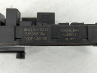 2003-2006 Land Rover Range Rover Fusebox Fuse Box Panel Relay Module P/N:518958004 518776117 Fits Fits 2003 2004 2005 2006 O
