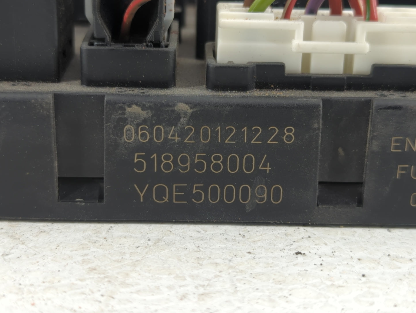 2006 Land Rover Range Rover Fusebox Fuse Box Panel Relay Module P/N:518958004 Fits OEM Used Auto Parts - Oemusedautoparts1.c