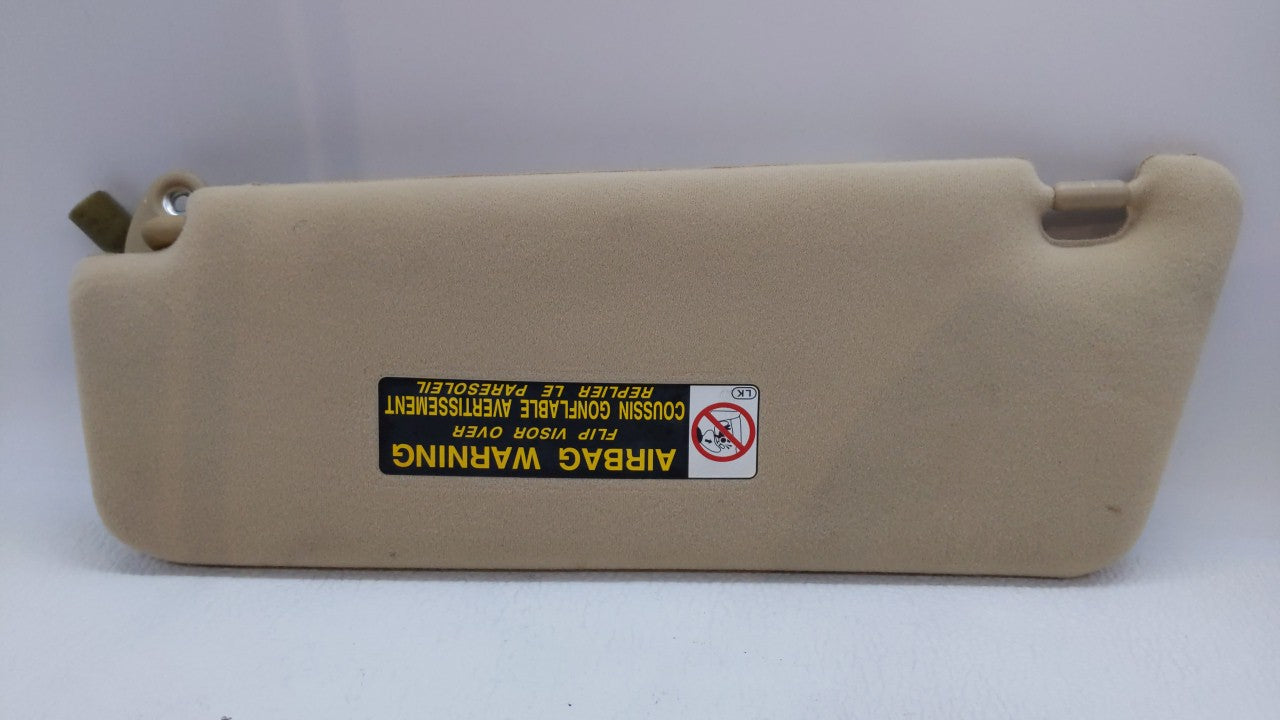 2006 Lexus Es300 Sun Visor Shade Replacement Passenger Right Mirror Fits Fits 2005 OEM Used Auto Parts - Oemusedautoparts1.c