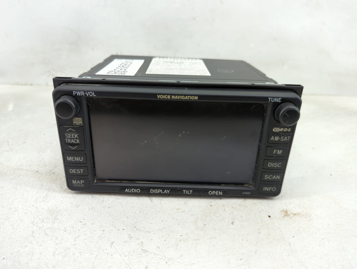 2004-2006 Lexus Es330 Information Radio Display Screen - Oemusedautoparts1.com