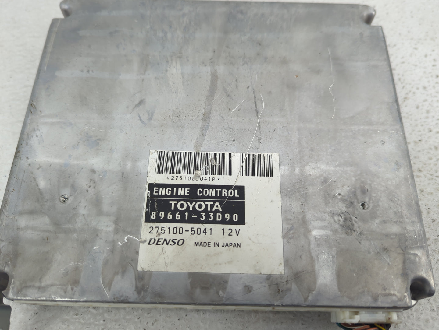 2006 Lexus Es330 PCM Engine Control Computer ECU ECM PCU OEM P/N:89661-33D90 275100-5041 Fits OEM Used Auto Parts - Oemuseda