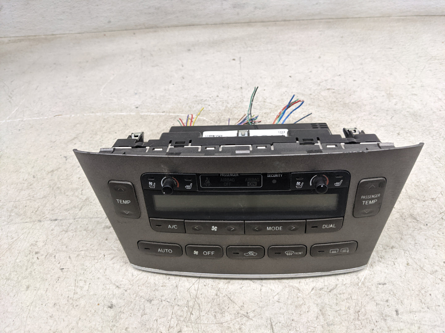 2006 Lexus Es330 Climate Control Module Temperature AC/Heater Replacement P/N:55900-33890 146570-3212 Fits OEM Used Auto Par