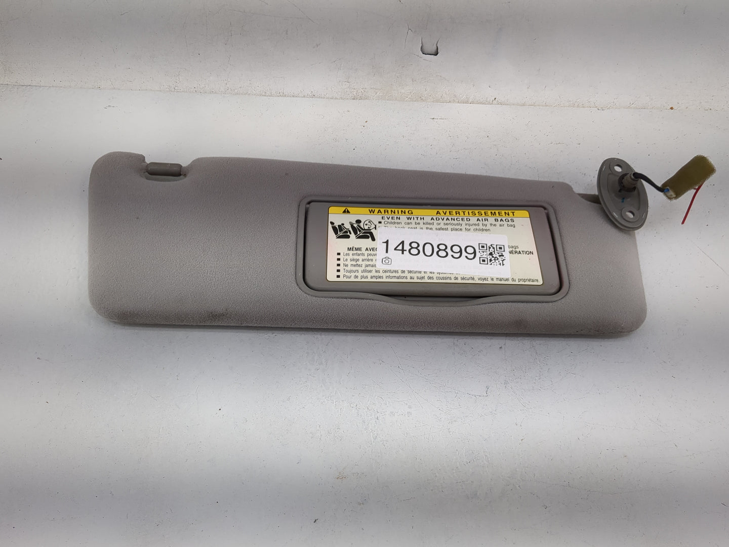 2006 Lexus Es330 Sun Visor Shade Replacement Passenger Right Mirror Fits OEM Used Auto Parts - Oemusedautoparts1.com