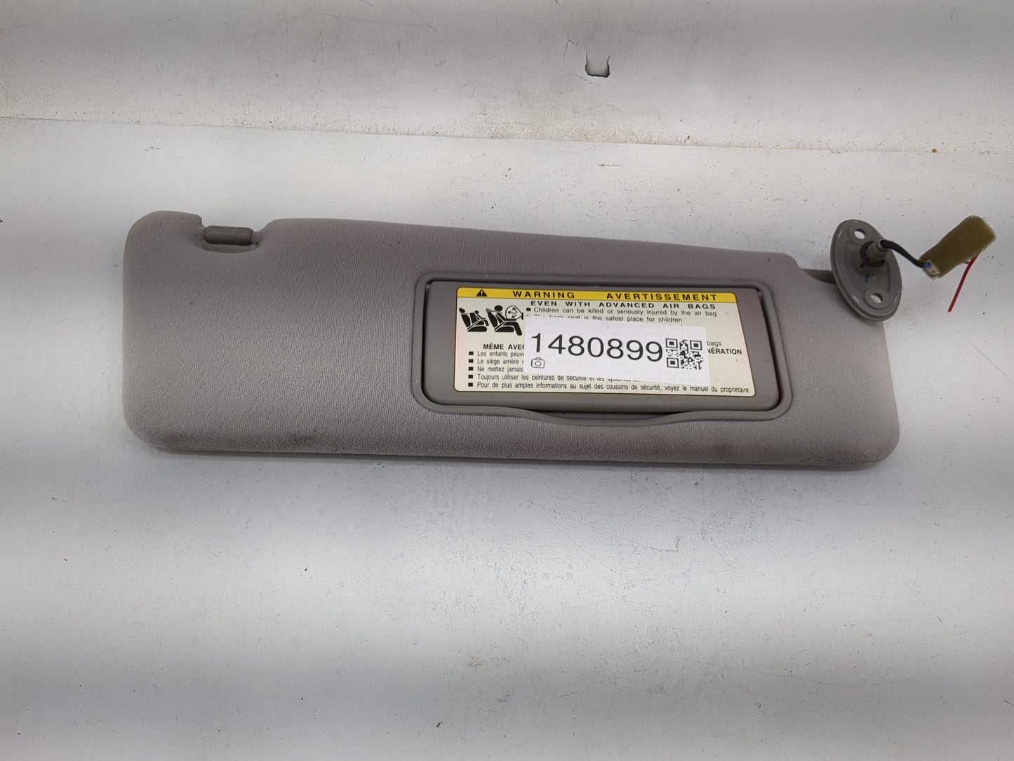 2006 Lexus Es330 Sun Visor Shade Replacement Passenger Right Mirror Fits OEM Used Auto Parts - Oemusedautoparts1.com
