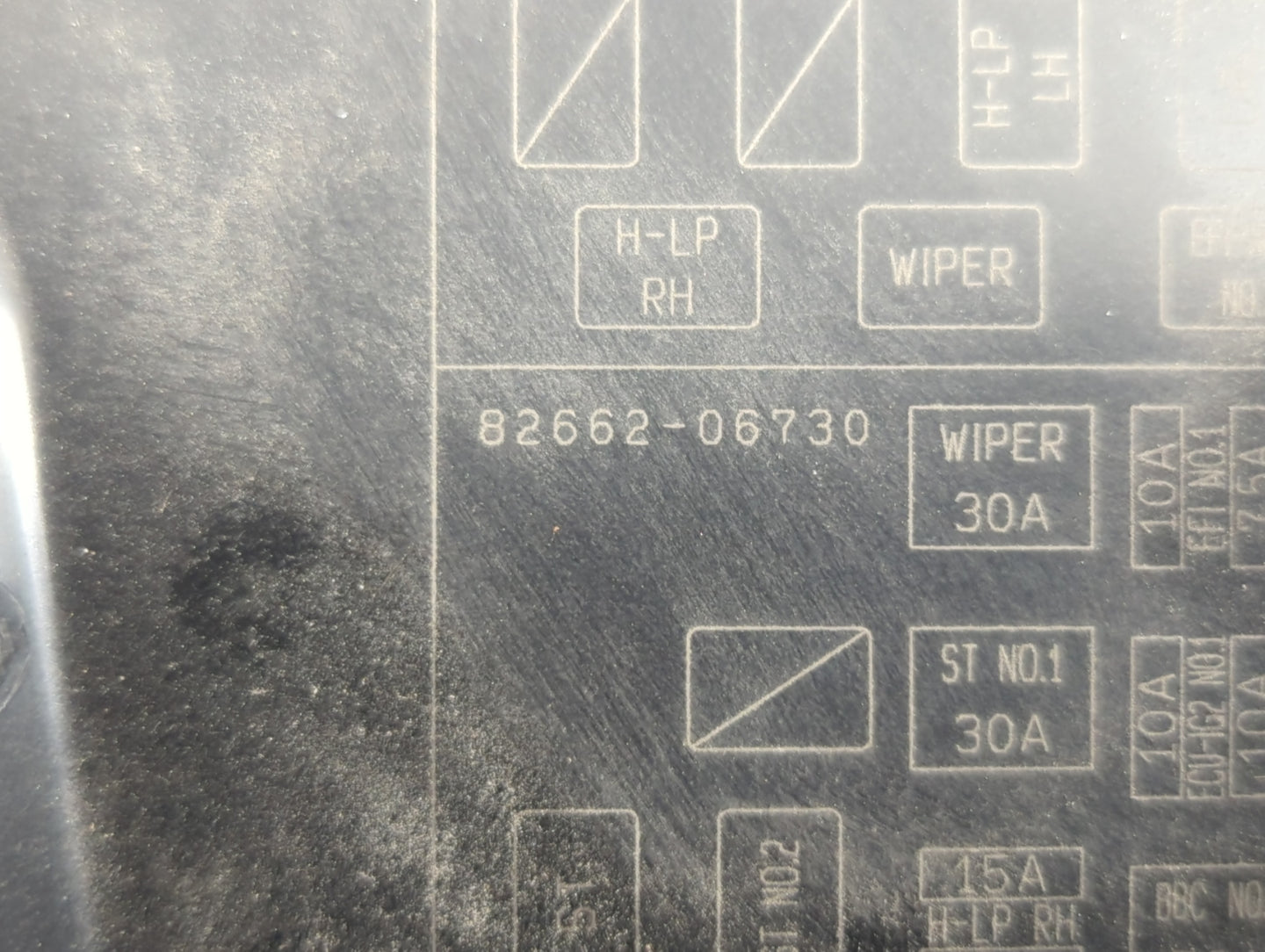 2004-2006 Lexus Es330 Fusebox Fuse Box Panel Relay Module P/N:82662-06730 Fits Fits 2004 2005 2006 OEM Used Auto Parts - Oem