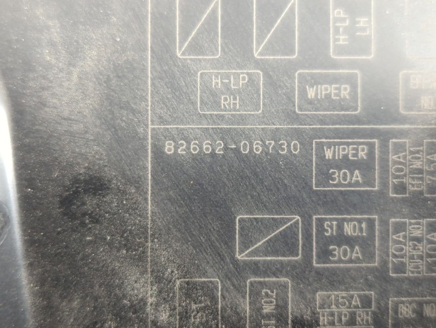 2004-2006 Lexus Es330 Fusebox Fuse Box Panel Relay Module P/N:82662-06730 Fits Fits 2004 2005 2006 OEM Used Auto Parts - Oem