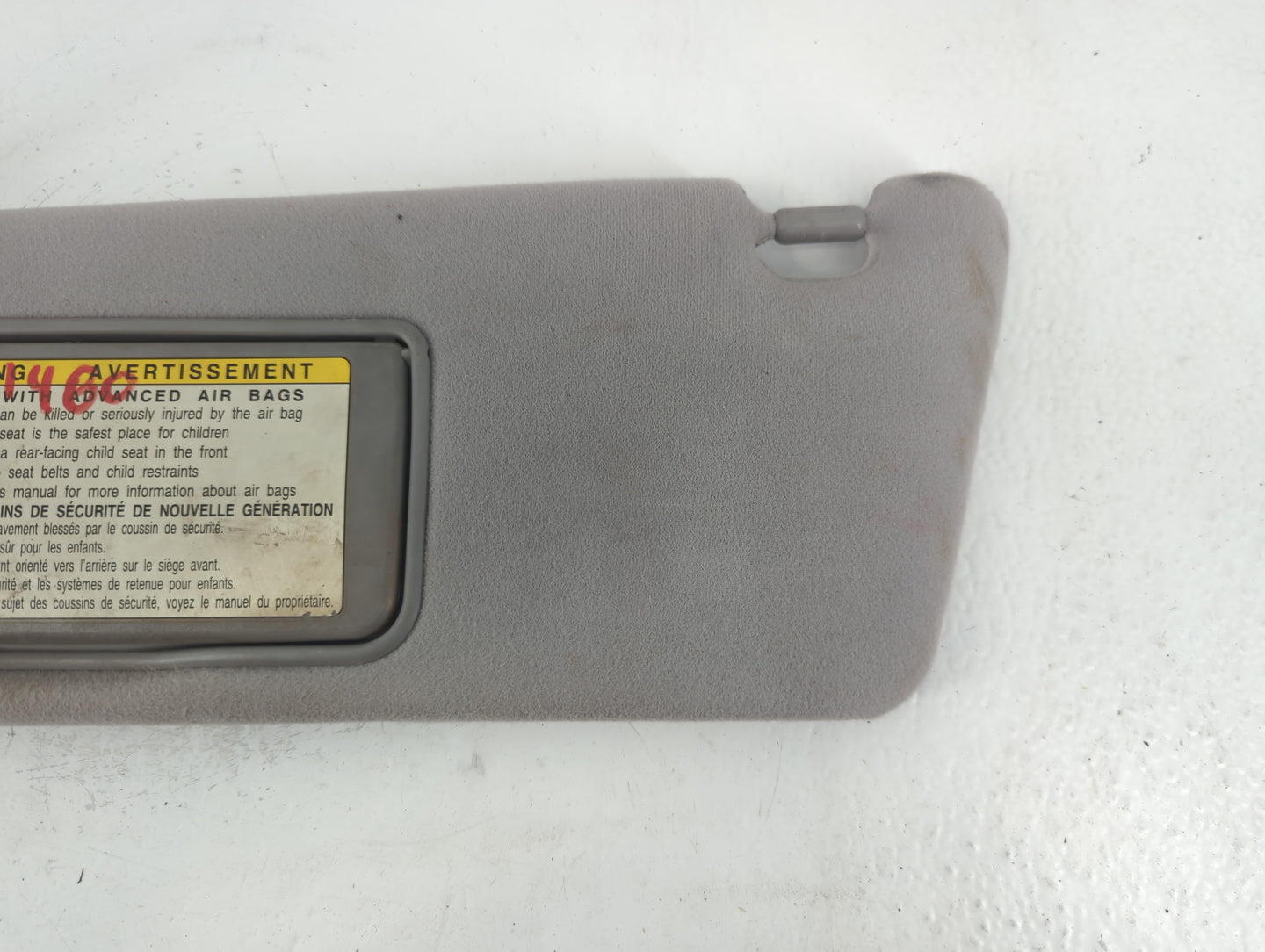 2005-2006 Lexus Es330 Sun Visor Shade Replacement Driver Left Mirror Fits Fits 2005 2006 OEM Used Auto Parts - Oemusedautopa