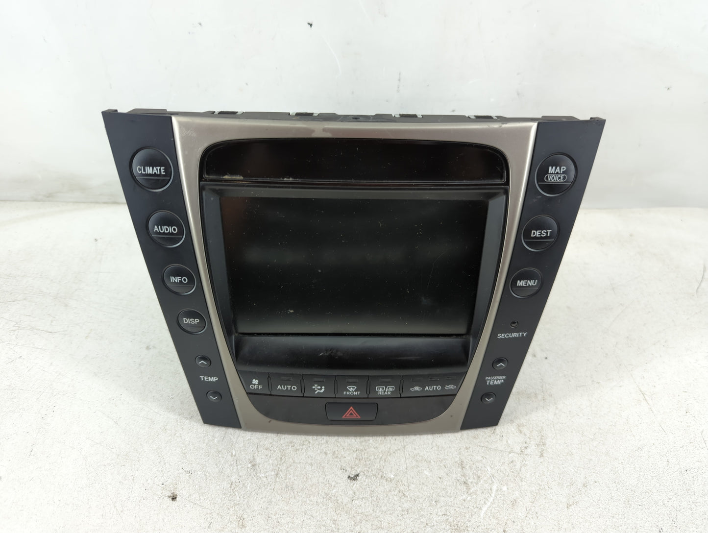 2006-2006 Lexus Gs300 Information Display Screen - Oemusedautoparts1.com