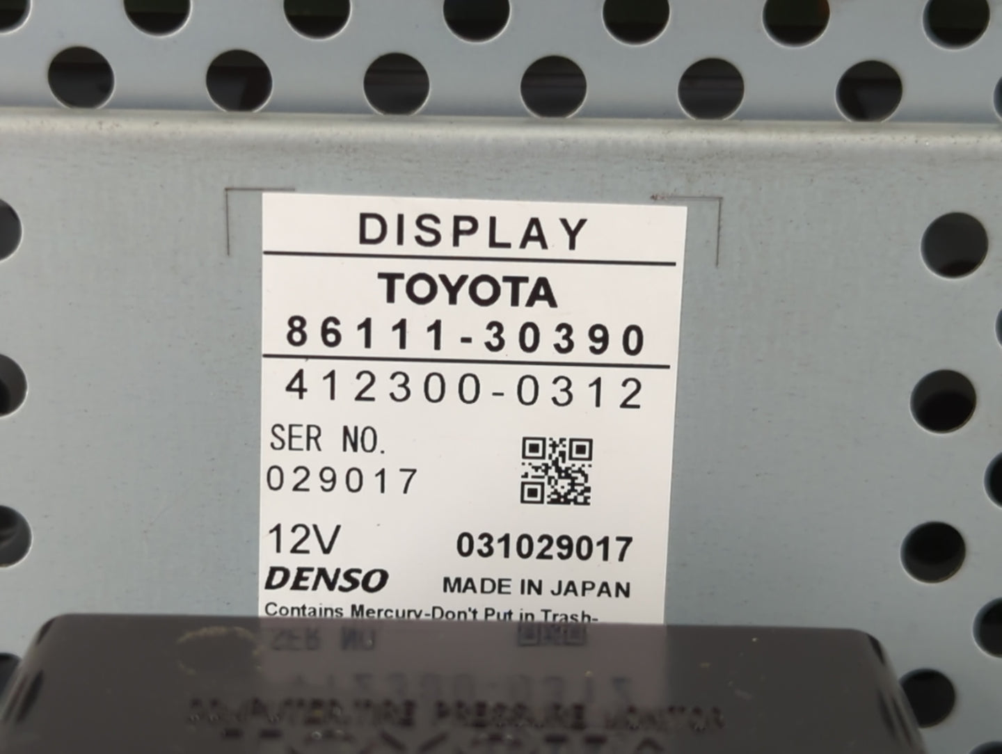 2006-2006 Lexus Gs300 Information Display Screen - Oemusedautoparts1.com