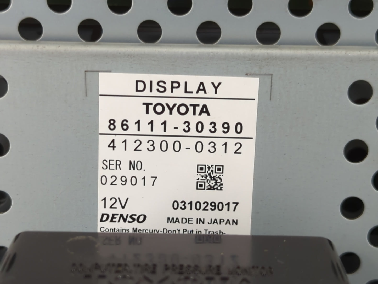 2006-2006 Lexus Gs300 Information Display Screen - Oemusedautoparts1.com