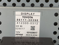 2006-2006 Lexus Gs300 Information Display Screen - Oemusedautoparts1.com