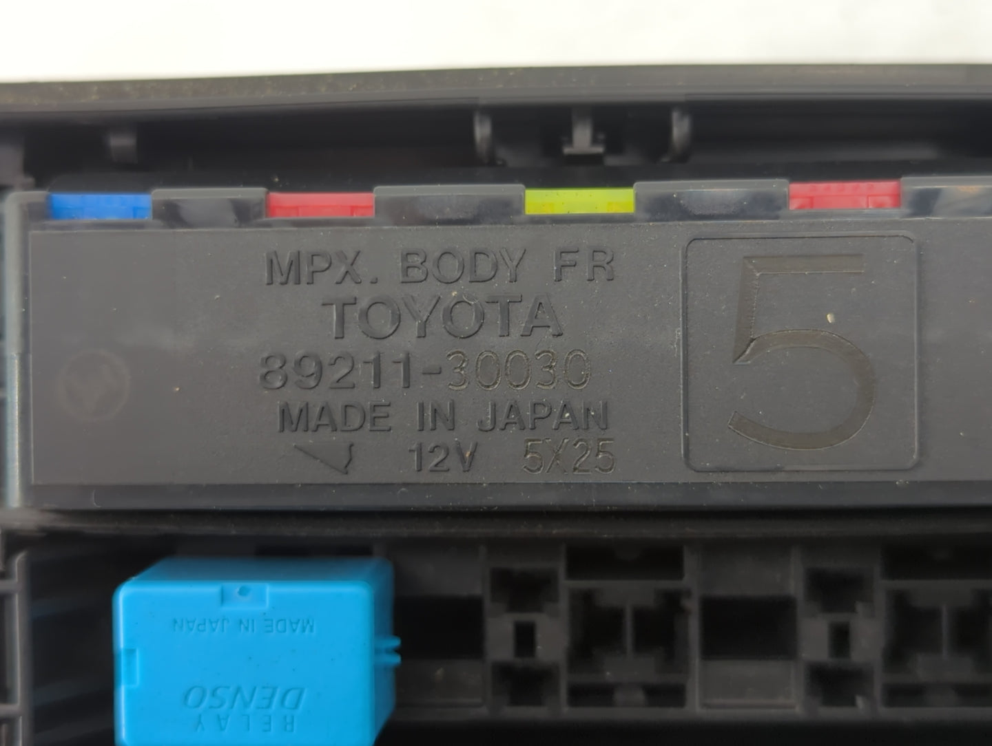 2006 Lexus Gs300 Fusebox Fuse Box Panel Relay Module P/N:89211-30030 Fits Fits 2007 2008 2009 2010 2011 2012 2013 2014 2015 