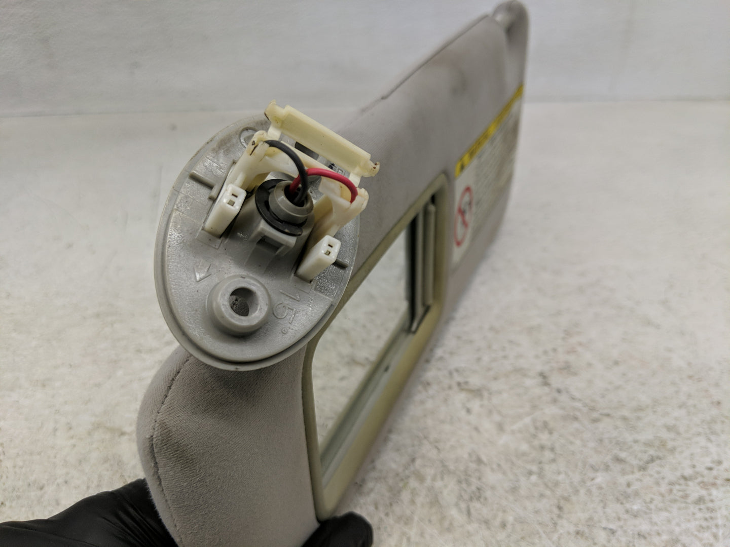 2006 Lexus Is250 Sun Visor Shade Replacement Driver Left Mirror Fits OEM Used Auto Parts - Oemusedautoparts1.com