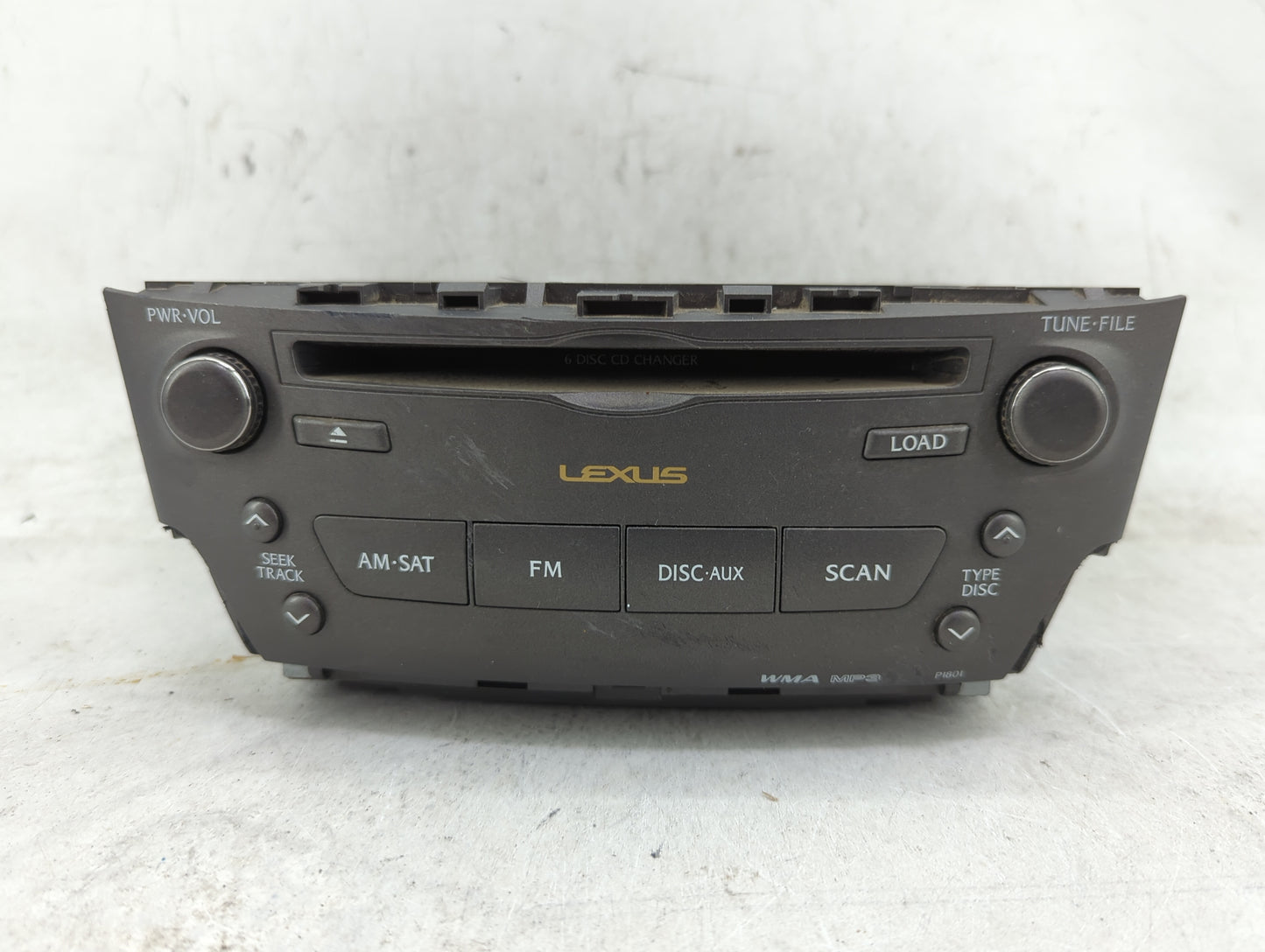 2006-2008 Lexus Is250 Radio AM FM Cd Player Receiver Replacement P/N:86120-53320 FX-MG9107ZT-02 Fits Fits 2006 2007 2008 OEM