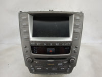2006 Lexus Is250 Radio AM FM Cd Player Receiver Replacement P/N:86120-53340 FX-MG9857DV, FFPK001887UC Fits OEM Used Auto Par