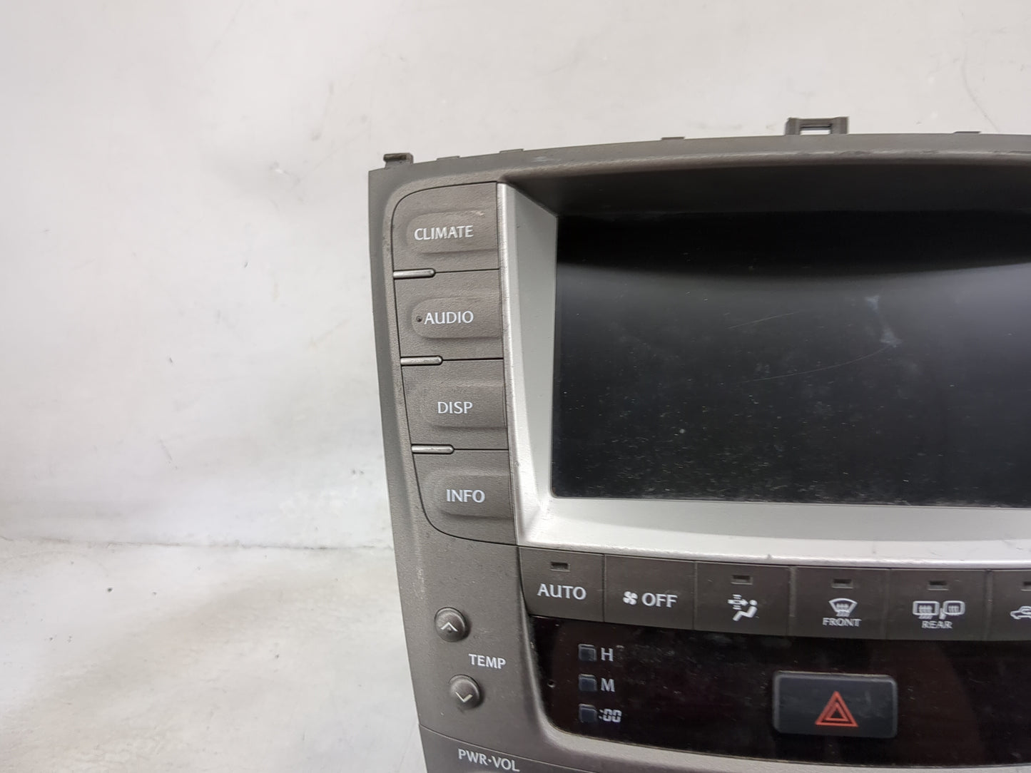 2006 Lexus Is250 Radio AM FM Cd Player Receiver Replacement P/N:86120-53340 FX-MG9857DV, FFPK001887UC Fits OEM Used Auto Par