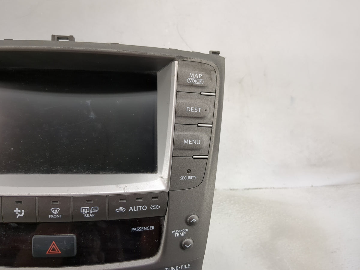2006 Lexus Is250 Radio AM FM Cd Player Receiver Replacement P/N:86120-53340 FX-MG9857DV, FFPK001887UC Fits OEM Used Auto Par