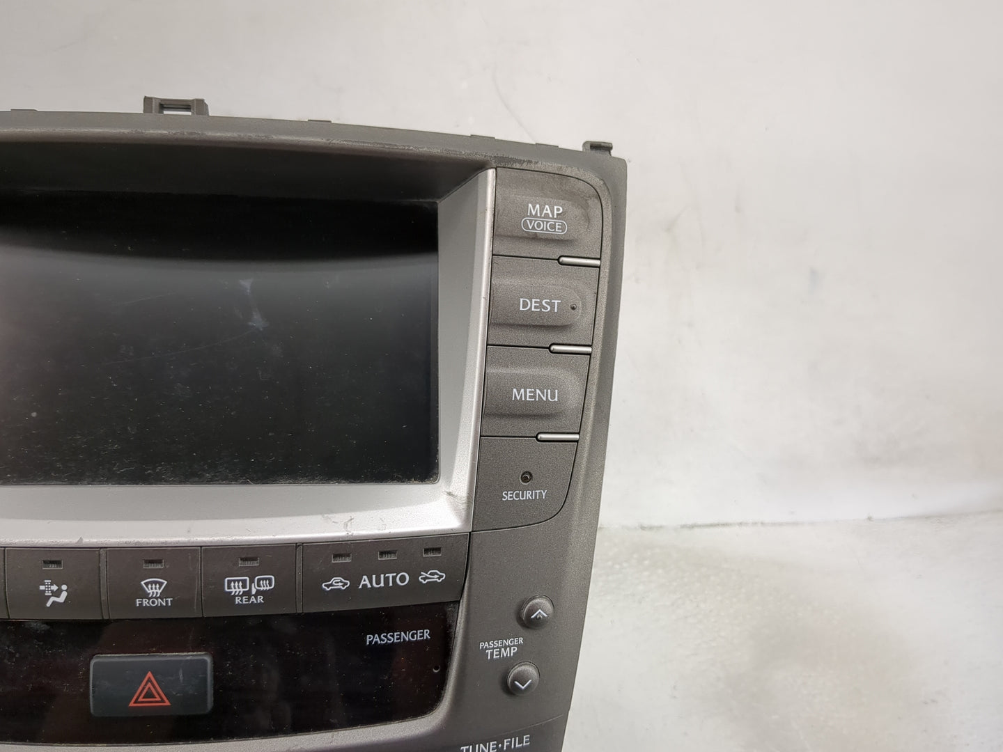 2006 Lexus Is250 Radio AM FM Cd Player Receiver Replacement P/N:86120-53340 FX-MG9857DV, FFPK001887UC Fits OEM Used Auto Par