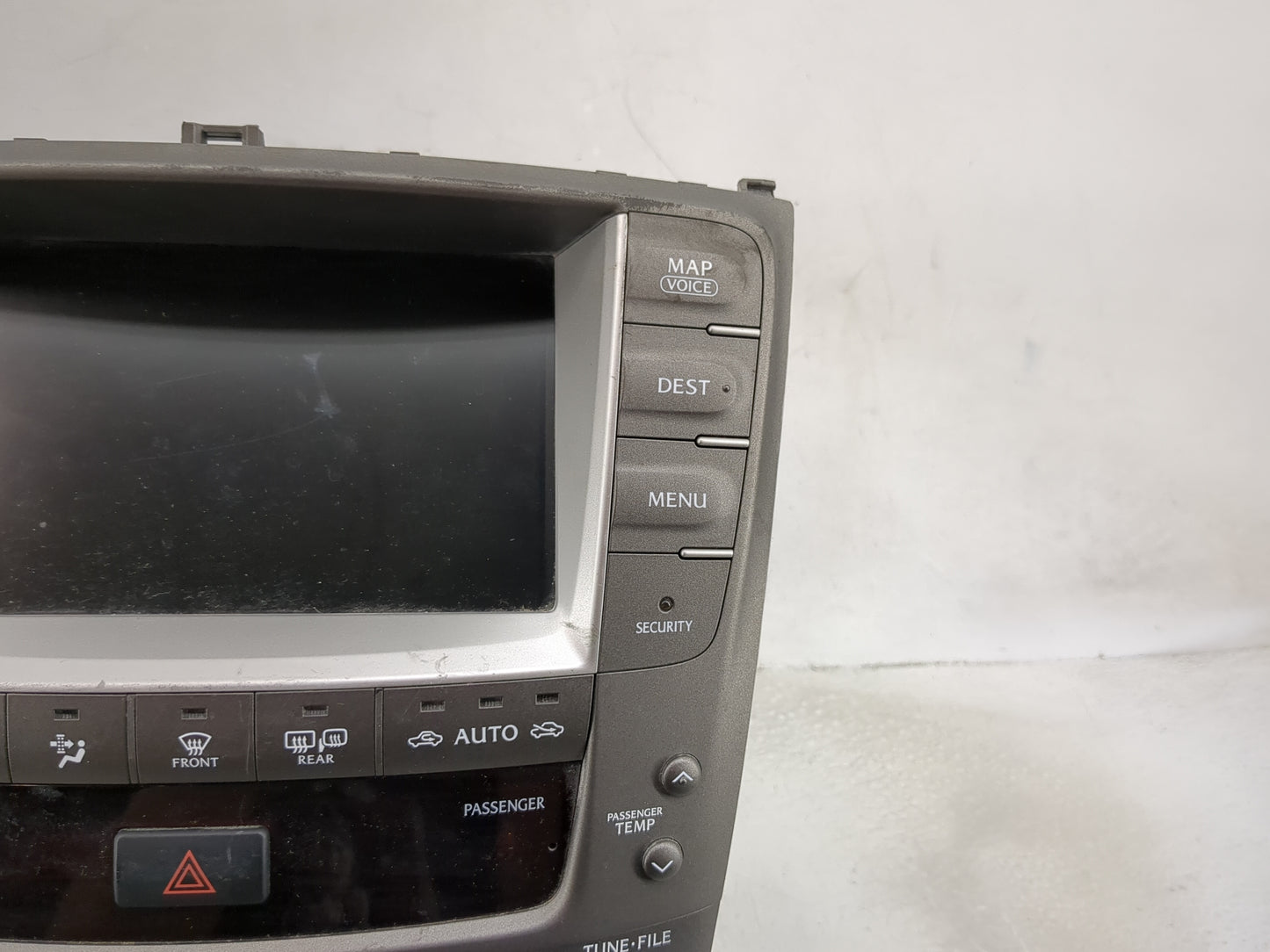2006 Lexus Is250 Radio AM FM Cd Player Receiver Replacement P/N:86120-53340 FX-MG9857DV, FFPK001887UC Fits OEM Used Auto Par