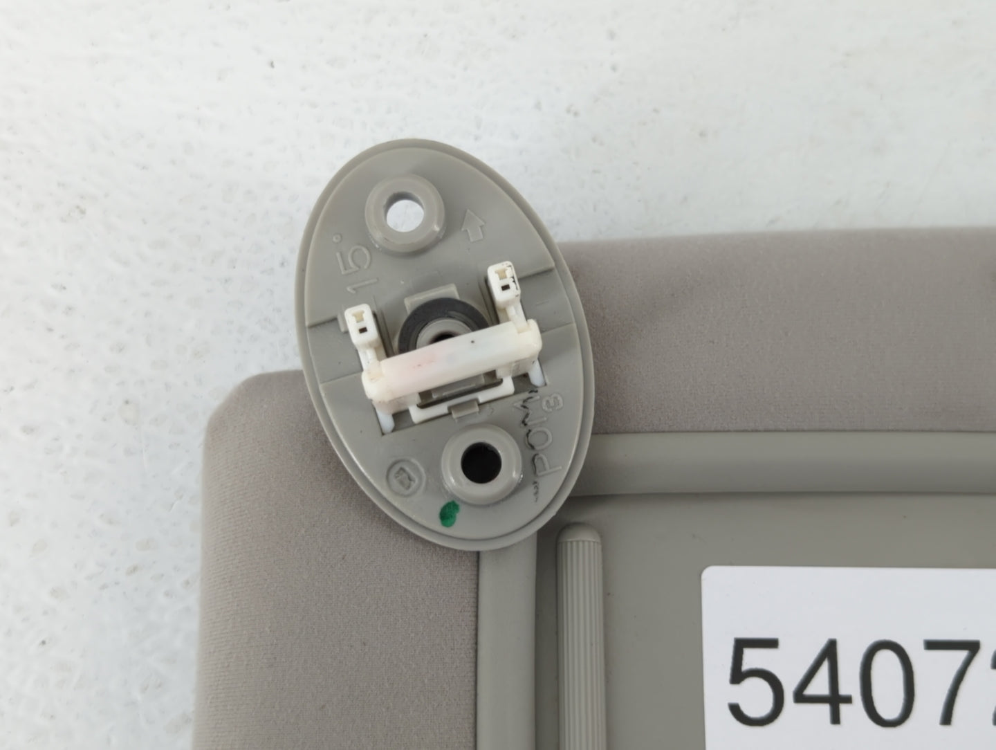 2006 Lexus Is250 Sun Visor Shade Replacement Passenger Right Mirror Fits OEM Used Auto Parts - Oemusedautoparts1.com