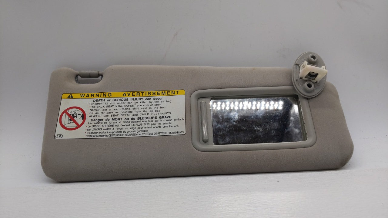 2006 Lexus Is250 Sun Visor Shade Replacement Passenger Right Mirror Fits OEM Used Auto Parts - Oemusedautoparts1.com