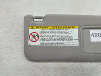 2006 Lexus Is250 Sun Visor Shade Replacement Passenger Right Mirror Fits OEM Used Auto Parts - Oemusedautoparts1.com