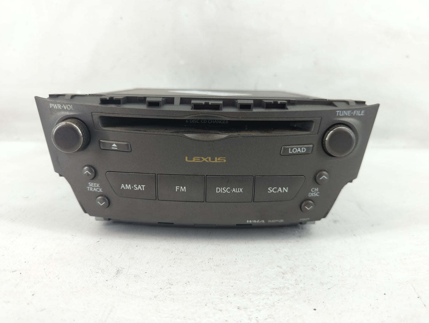 2006 Lexus Is350 Radio AM FM Cd Player Receiver Replacement P/N:86120-53430-2 Fits OEM Used Auto Parts - Oemusedautoparts1.c