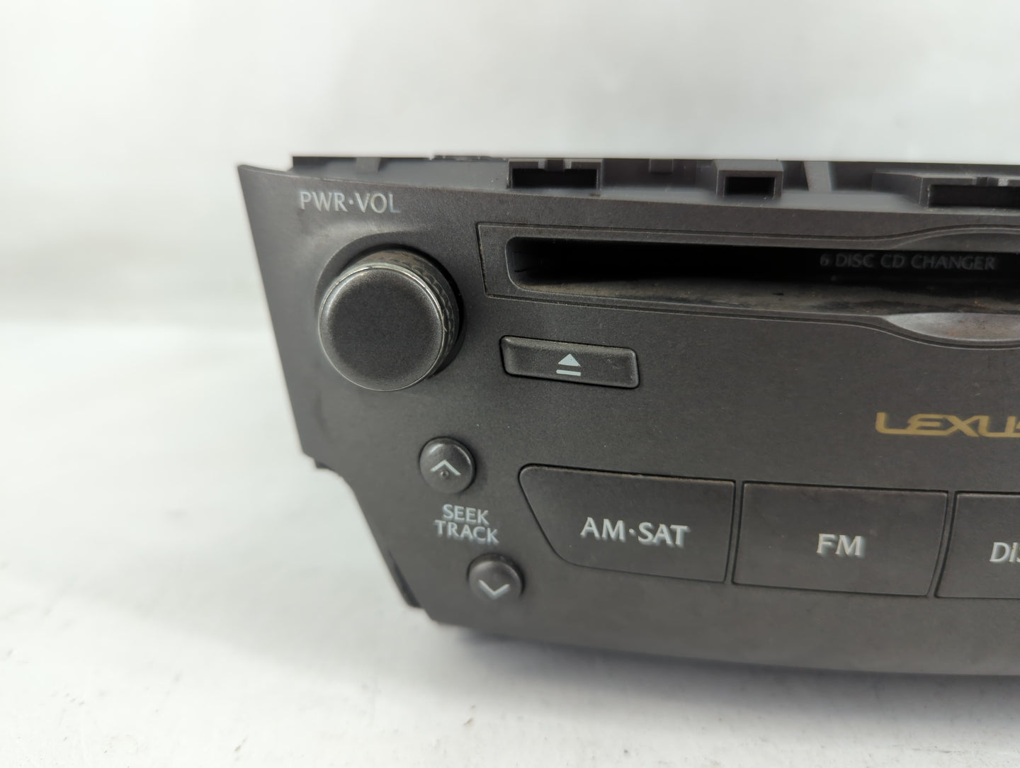 2006 Lexus Is350 Radio AM FM Cd Player Receiver Replacement P/N:86120-53430-2 Fits OEM Used Auto Parts - Oemusedautoparts1.c