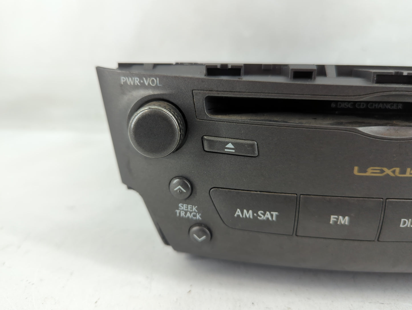 2006 Lexus Is350 Radio AM FM Cd Player Receiver Replacement P/N:86120-53430-2 Fits OEM Used Auto Parts - Oemusedautoparts1.c