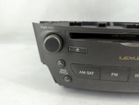 2006 Lexus Is350 Radio AM FM Cd Player Receiver Replacement P/N:86120-53430-2 Fits OEM Used Auto Parts - Oemusedautoparts1.c