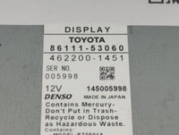 2006 Lexus Is350 Climate Control Module Temperature AC/Heater Replacement P/N:145005998 462200-1451, 86111-53060 Fits OEM Us