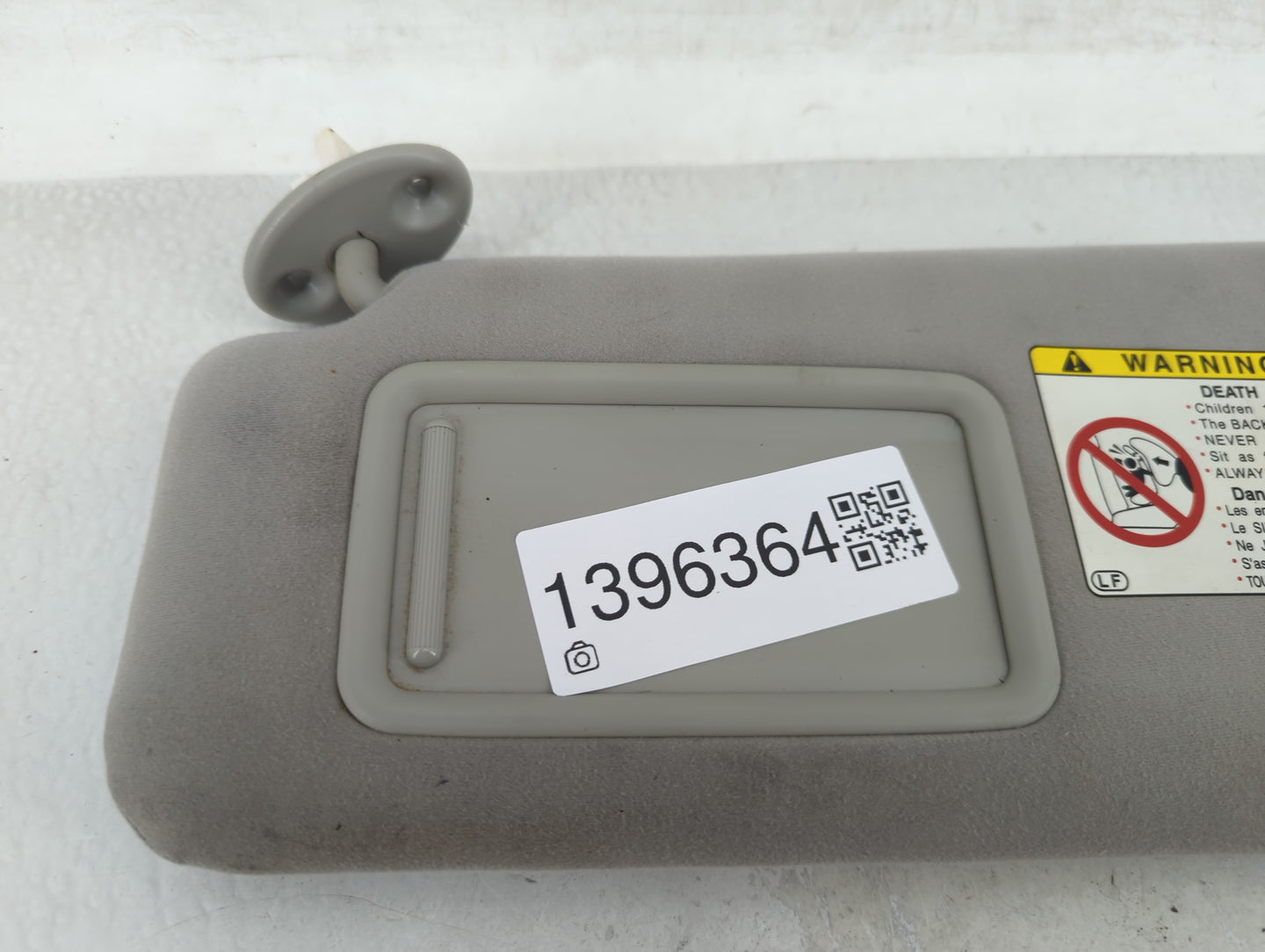 2006 Lexus Is350 Sun Visor Shade Replacement Passenger Right Mirror Fits OEM Used Auto Parts - Oemusedautoparts1.com
