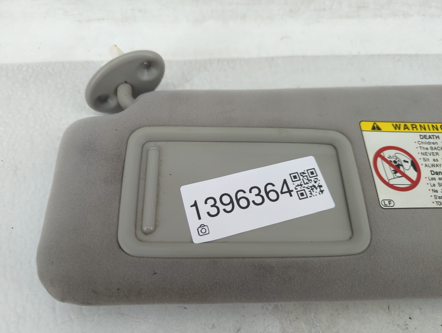 2006 Lexus Is350 Sun Visor Shade Replacement Passenger Right Mirror Fits OEM Used Auto Parts - Oemusedautoparts1.com