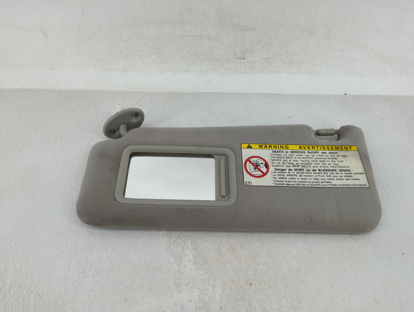 2006 Lexus Is350 Sun Visor Shade Replacement Passenger Right Mirror Fits OEM Used Auto Parts - Oemusedautoparts1.com