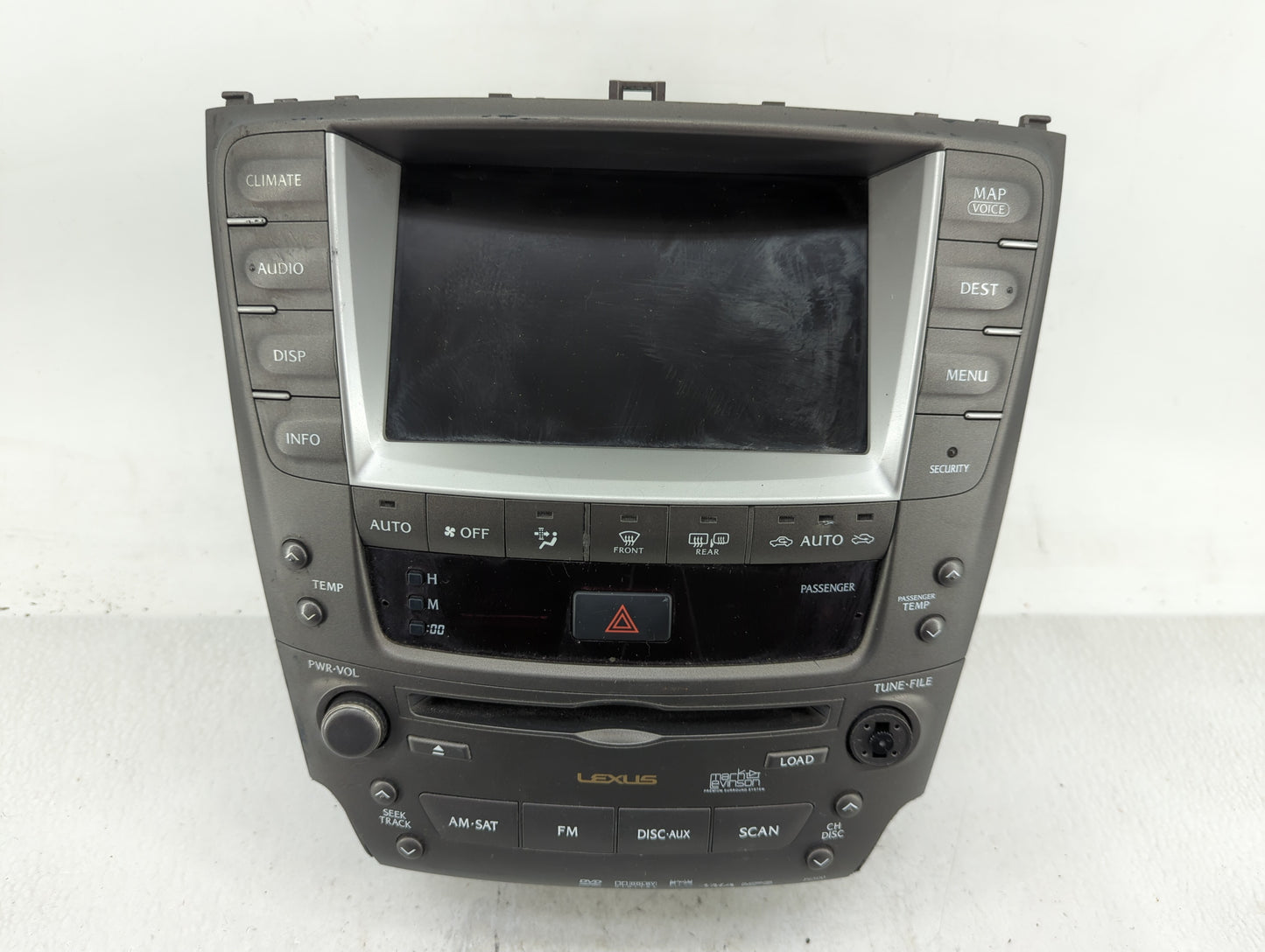 Lexus Is350 Am Fm Cd Player Radio Receiver - Oemusedautoparts1.com