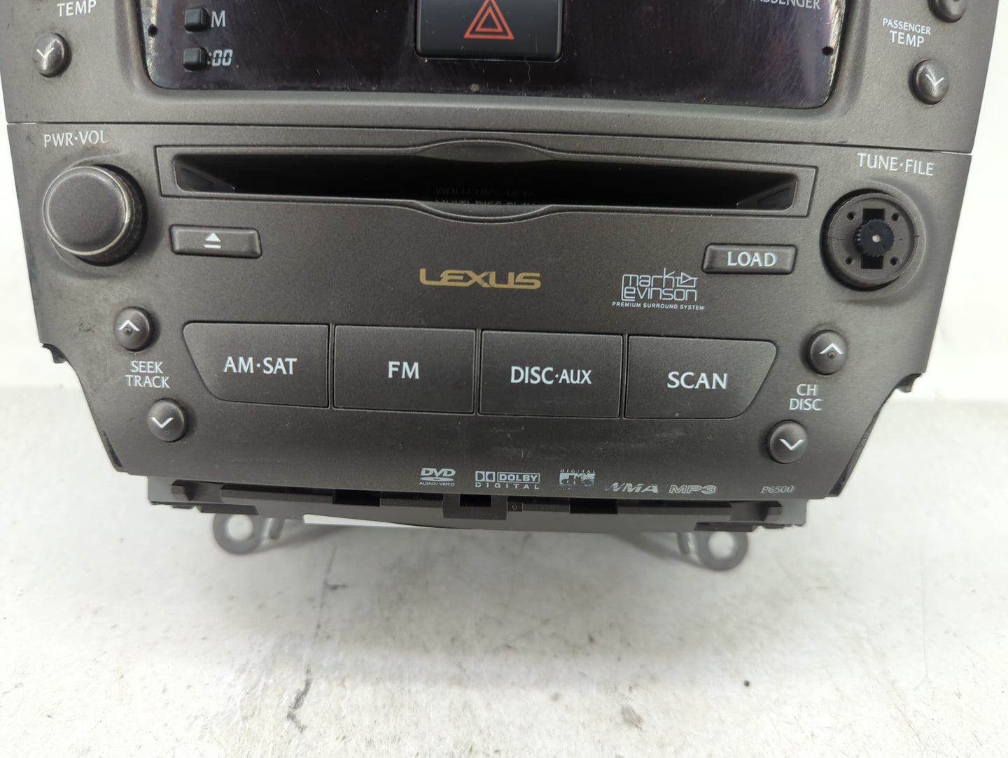 Lexus Is350 Am Fm Cd Player Radio Receiver - Oemusedautoparts1.com