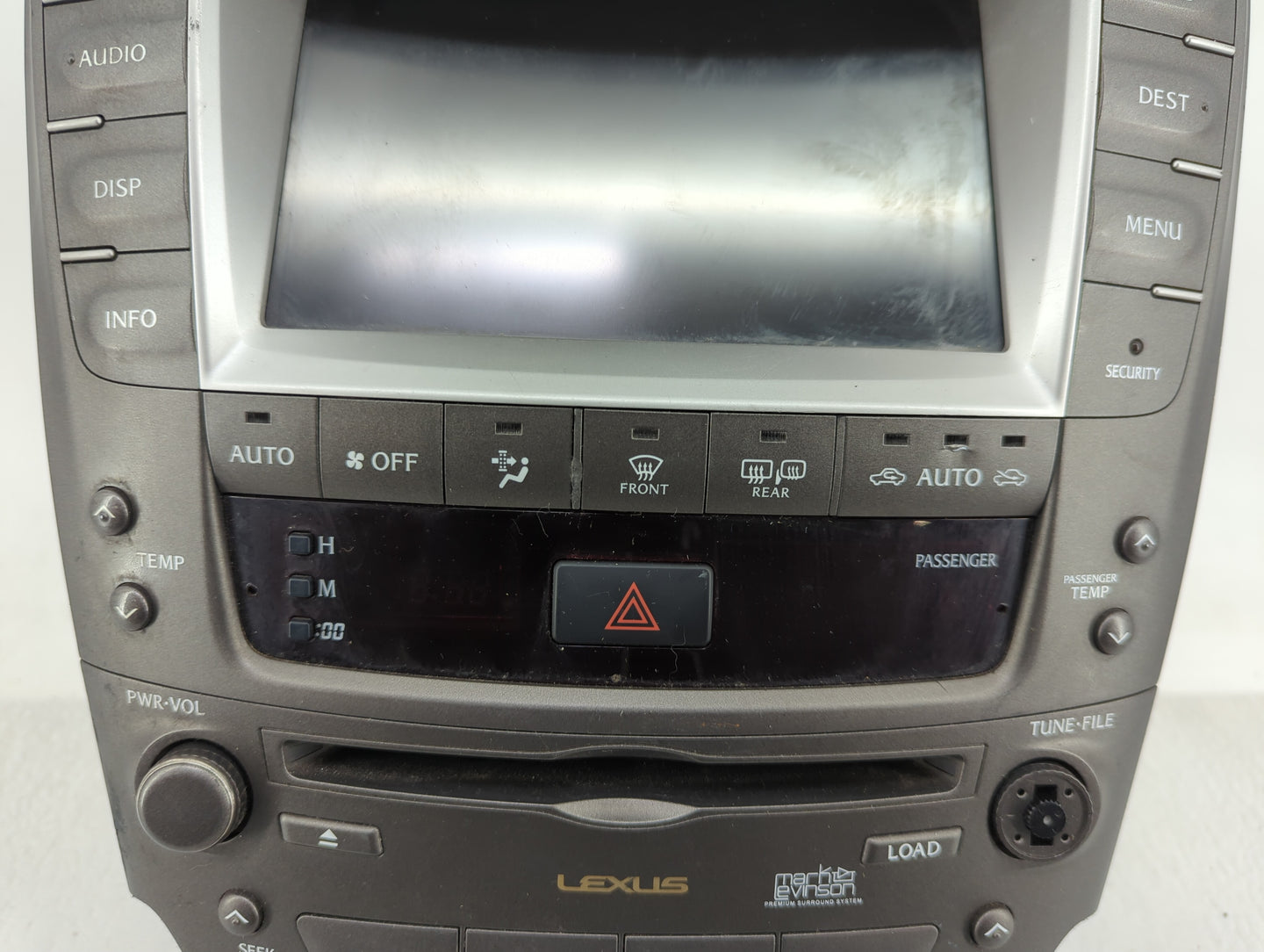 Lexus Is350 Am Fm Cd Player Radio Receiver - Oemusedautoparts1.com