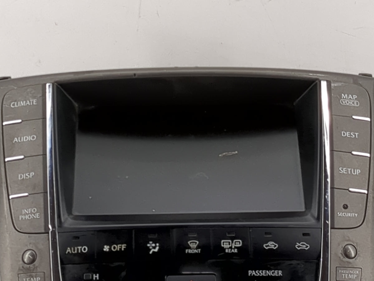 2006-2009 Lexus Is350 Radio AM FM Cd Player Receiver Replacement P/N:86805-53241 468200-2570 Fits Fits 2006 2007 2008 2009 O