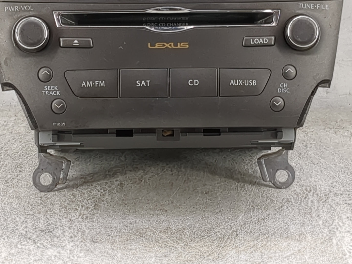 2006-2009 Lexus Is350 Radio AM FM Cd Player Receiver Replacement P/N:86805-53241 468200-2570 Fits Fits 2006 2007 2008 2009 O