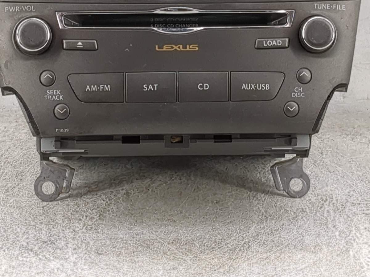 2006-2009 Lexus Is350 Radio AM FM Cd Player Receiver Replacement P/N:86805-53241 468200-2570 Fits Fits 2006 2007 2008 2009 O