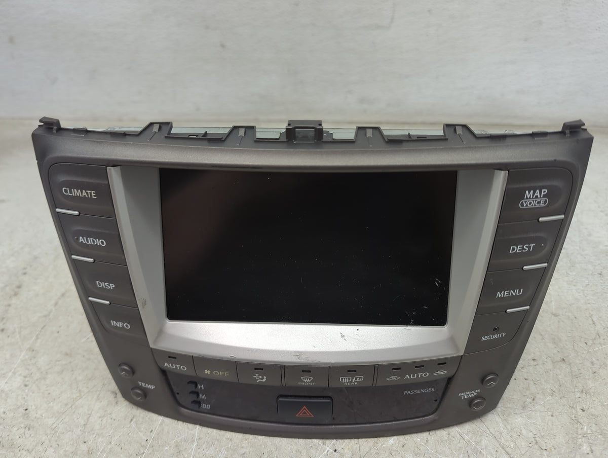 2006-2007 Lexus Is350 Information Display Screen 1496476 - Oemusedautoparts1.com