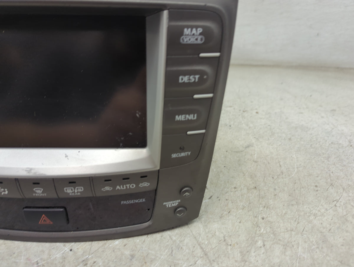 2006-2007 Lexus Is350 Information Display Screen 1496476 - Oemusedautoparts1.com