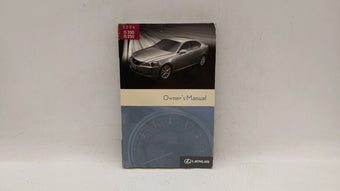 compare product 2006 Lexus Is350 Owners Manual Book Guide OEM Used Auto Parts