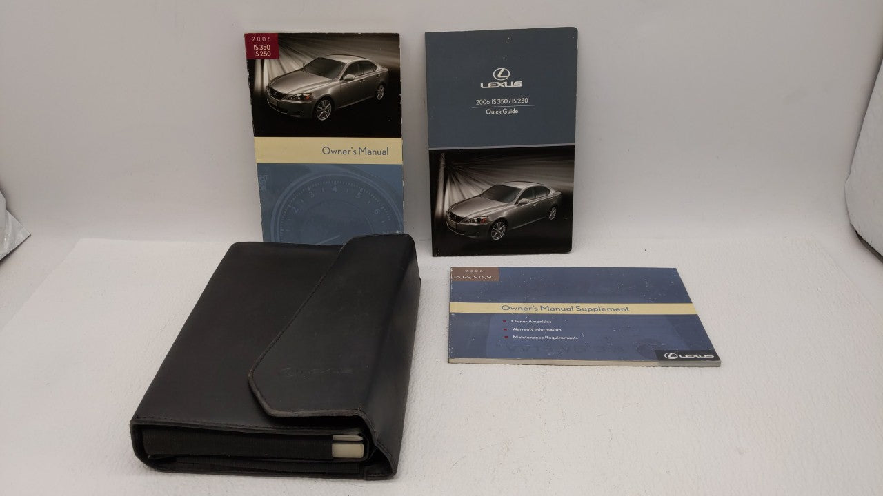 2006 Lexus Is350 Owners Manual Book Guide OEM Used Auto Parts - Oemusedautoparts1.com