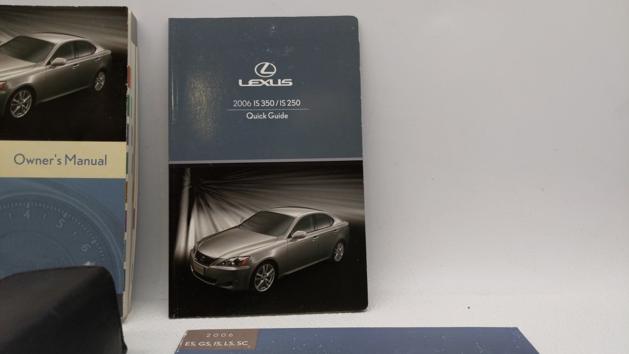 2006 Lexus Is350 Owners Manual Book Guide OEM Used Auto Parts - Oemusedautoparts1.com