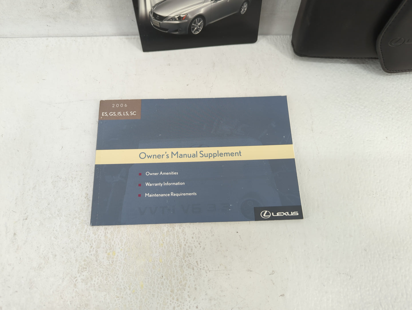 2006 Lexus Is350 Owners Manual Book Guide OEM Used Auto Parts - Oemusedautoparts1.com