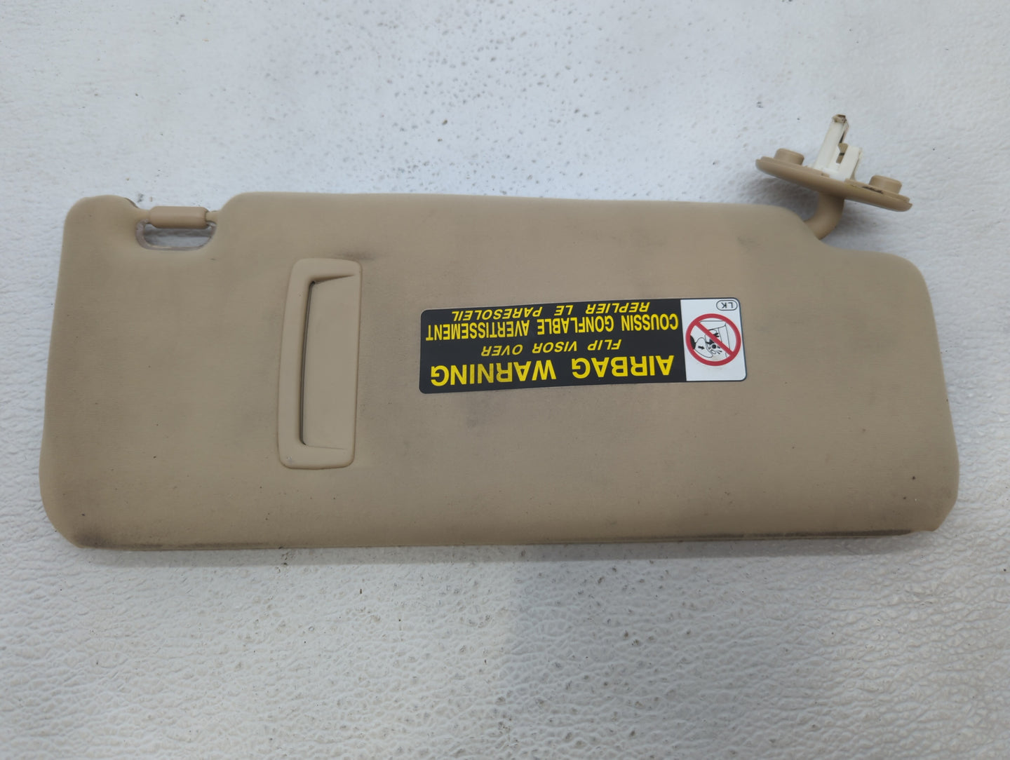 2006 Lexus Is350 Sun Visor Shade Replacement Driver Left Mirror Fits OEM Used Auto Parts - Oemusedautoparts1.com